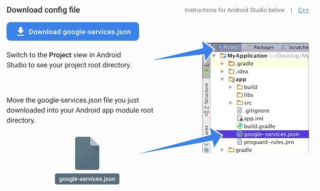 google-services.json Integration